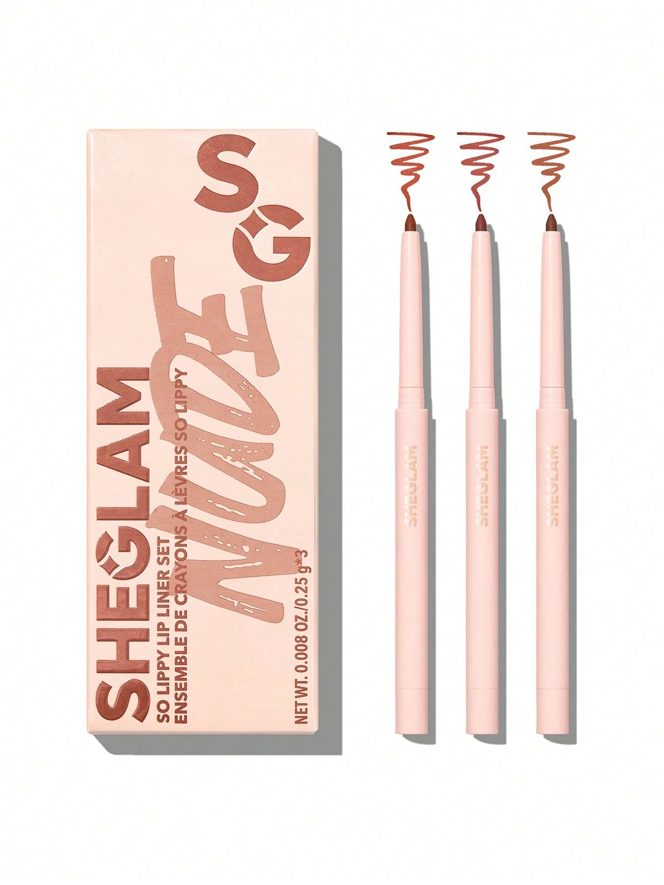 So Lippy Lip Liner Set: Au Naturel