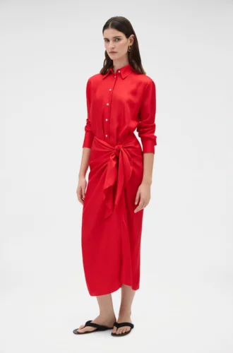 Silk Sarong Dress