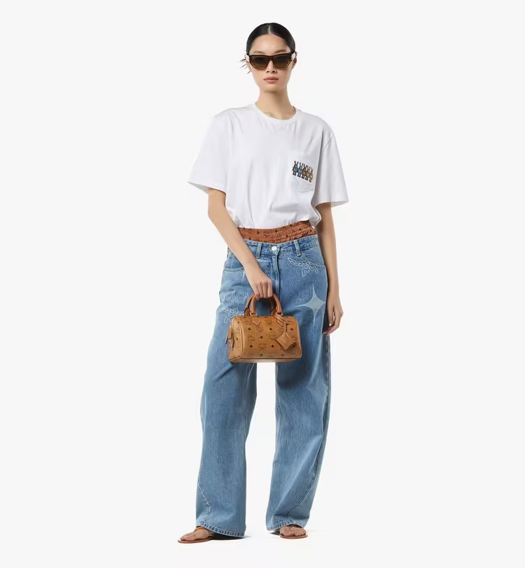 Ella Boston Bag in Visetos