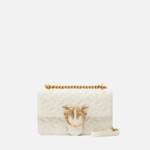 Love Bag mini crossbody bag with imprim&eacute; logo