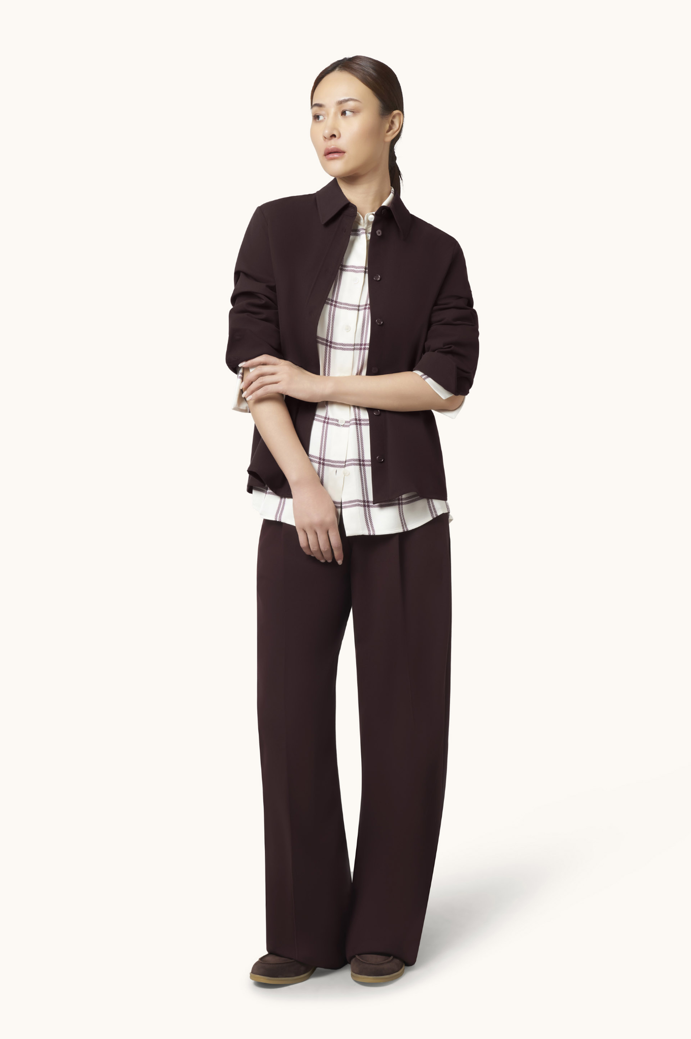 Technical Viscose Overshirt